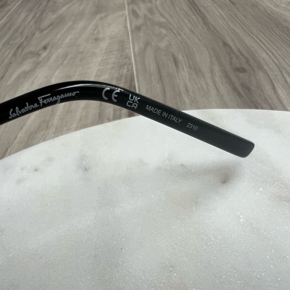 Salvator Ferragamo SunGlasses and Case - Picture 5 of 8